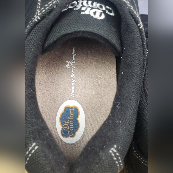 Dr. Comfort Riley Women's Therapeutic Extra Depth Athletic‎ Shoe Canvas Lace-up - Picture 7 of 16